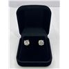 Image 2 : 4.00 CT GRA Certified Moissanite VVS D Color Set in Sterling Silver Earrings