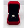 Image 2 : 3.00 CT GRA Certified Moissanite VVS D Color Set in Sterling Silver Ring