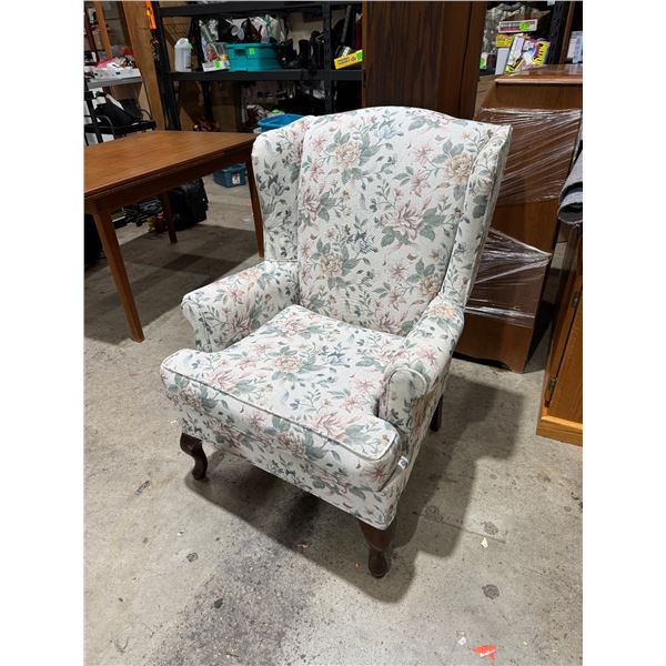 Wing back chair