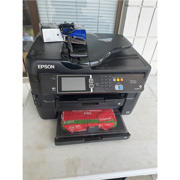 Epson workforce WF – 760 printer with some new ink