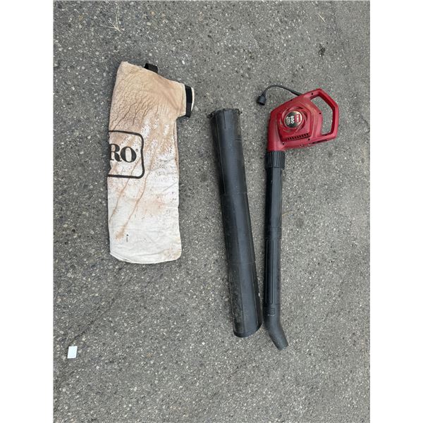 Toro super blower electric blower