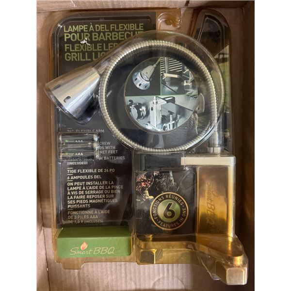 Flexible, grill light