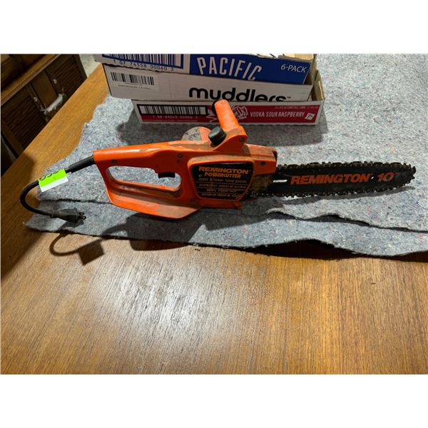 Remington powercutter chainsaw electric