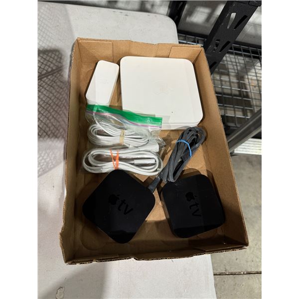 Assorted apple products