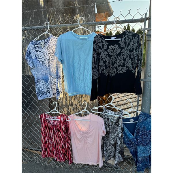 Assorted tops large/XL