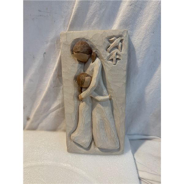 Willow tree, mother and daughter