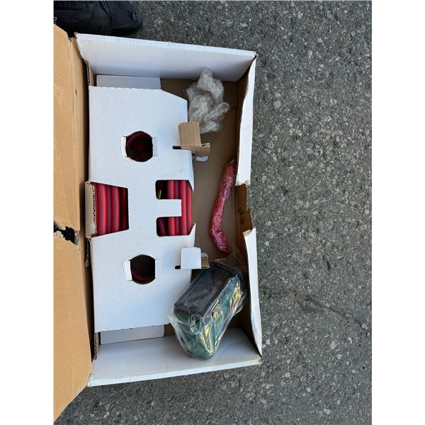 Hoses and eye protection