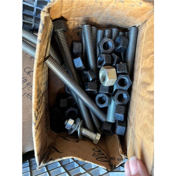 Bin with assorted hardware