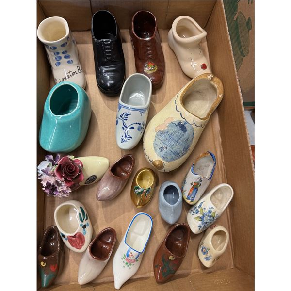 Collectible clogs and shoes