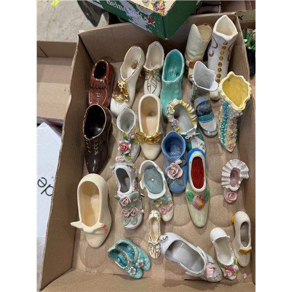 Collectible decor, shoes
