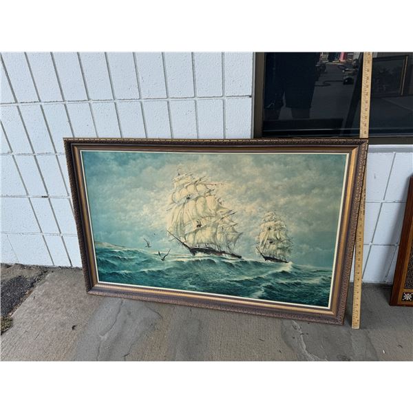 Ship wall hanging
