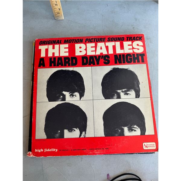 The Beatles are hard days night record