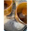 Image 3 : Silver plated tray and Tea set has chips