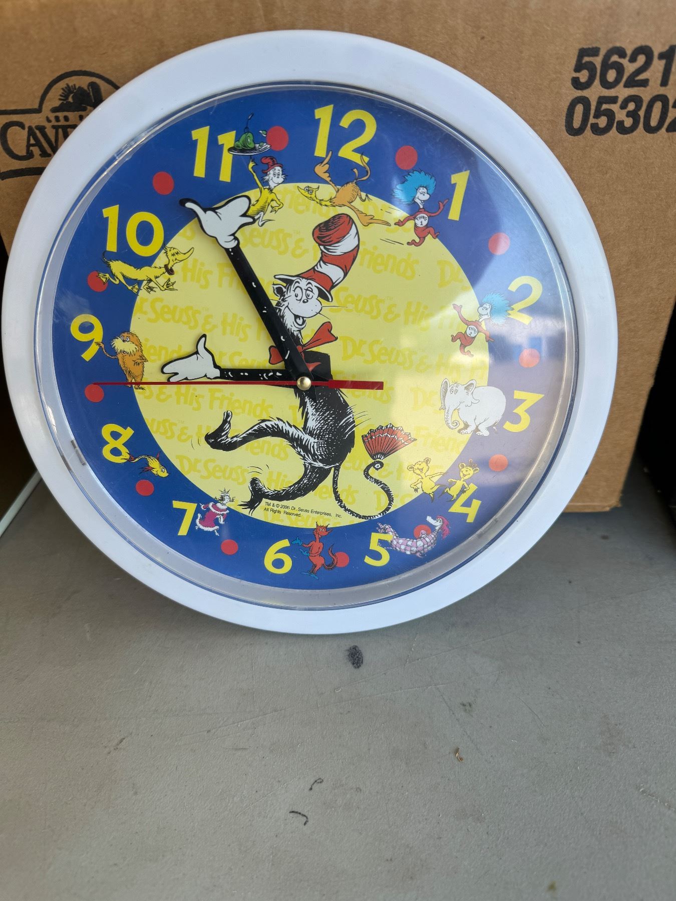 Seussian Clock Dr. Seuss clock
