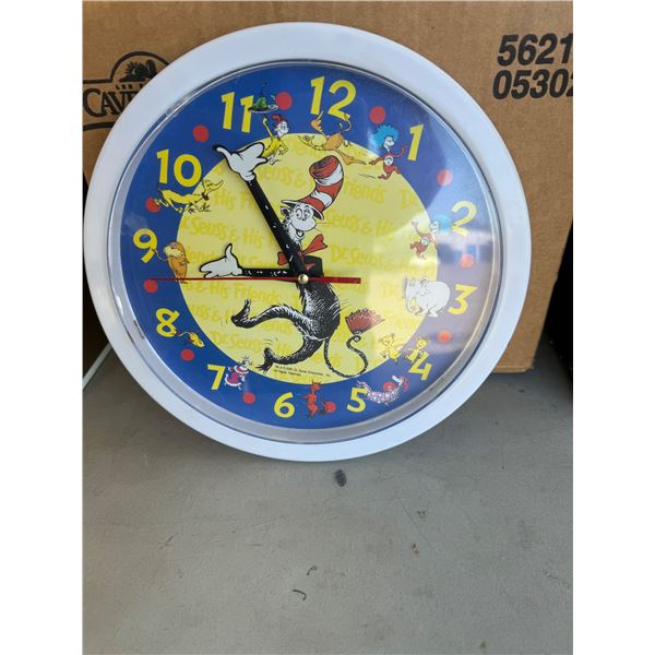 Dr. Seuss clock