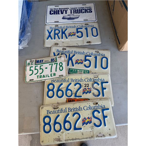 License plates