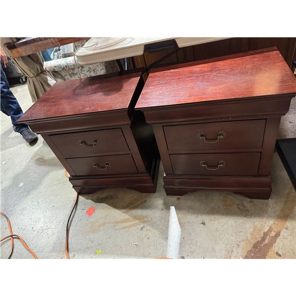 Pair of nightstands