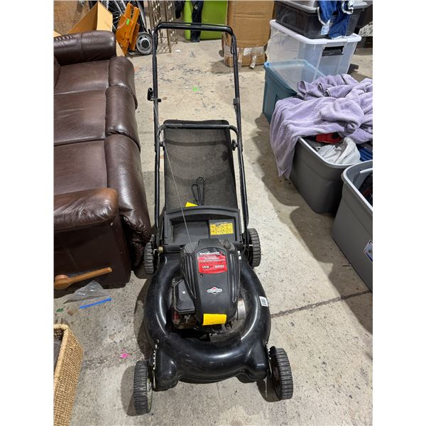 Yard machines push mower