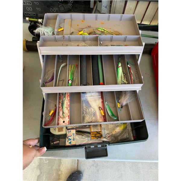 Tacklebox and contents