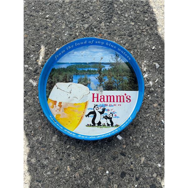 Hamms Beer Tray Vintage