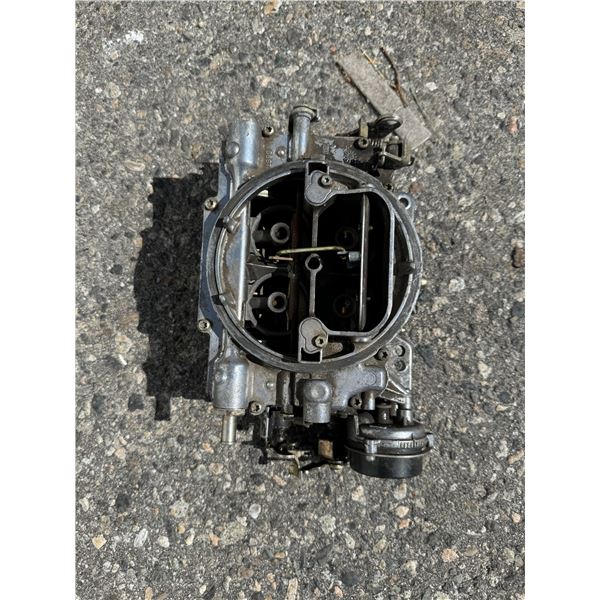 Edelbrock 1411 750 CFM 4 Barrel Electric Choke Carburetor -- Untested