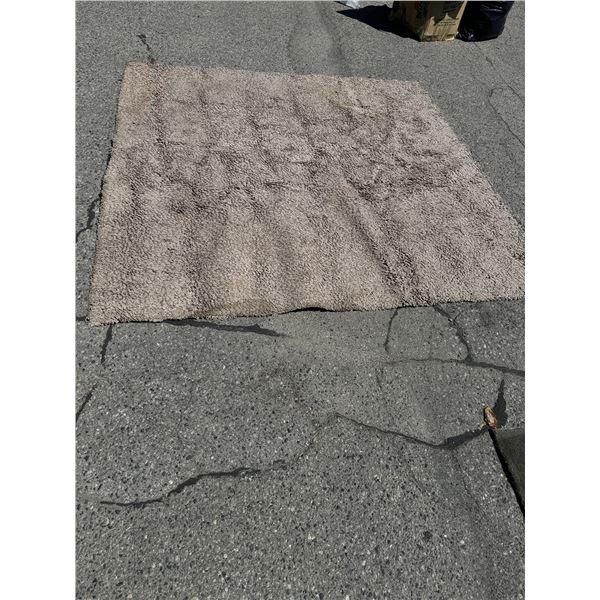 Area carpet 93 inches 95 inches