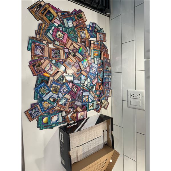 Large collection of Yu-Gi-Oh cards
