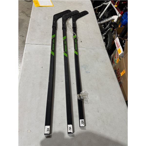 Street hockey sticks