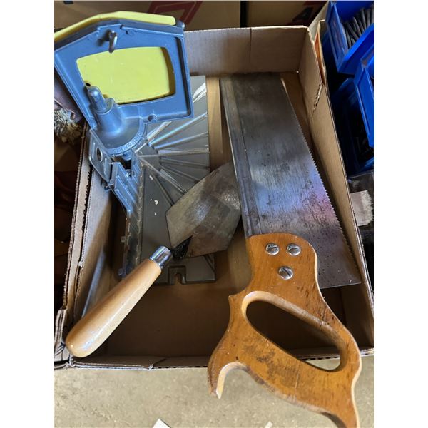 Saw and saw guide and other tool