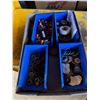 Image 1 : Storage containers washers, and other hardware items