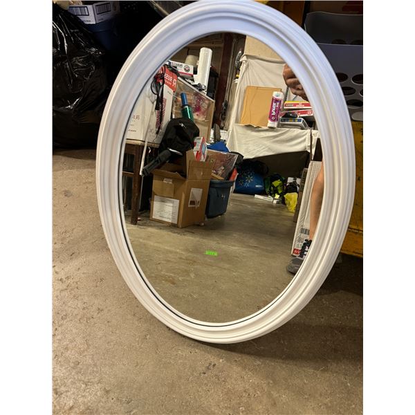 Oval mirror