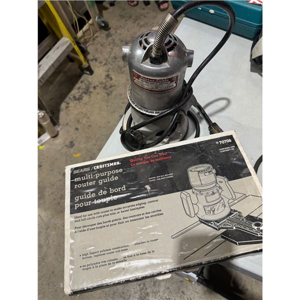 Porter cable, router and craftsman multipurpose router guide