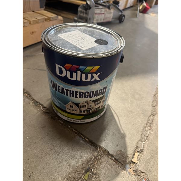 Exterior paint looks black feels full