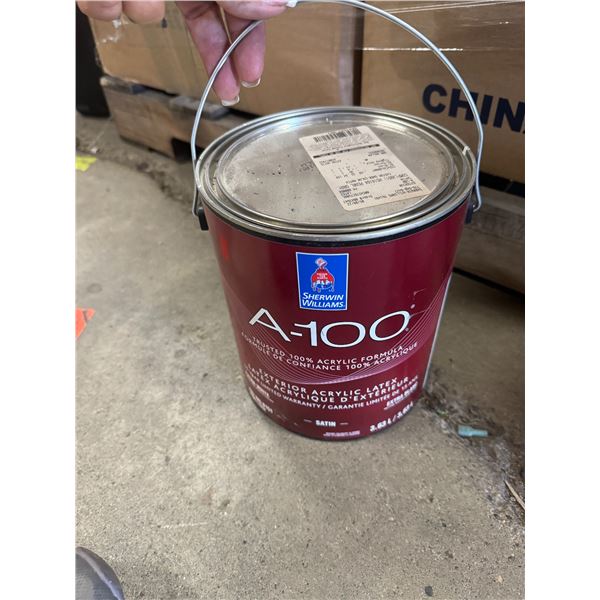 Exterior paint, pearl gray