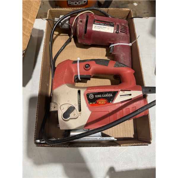 King Canada, saw and variable speed reversing drill