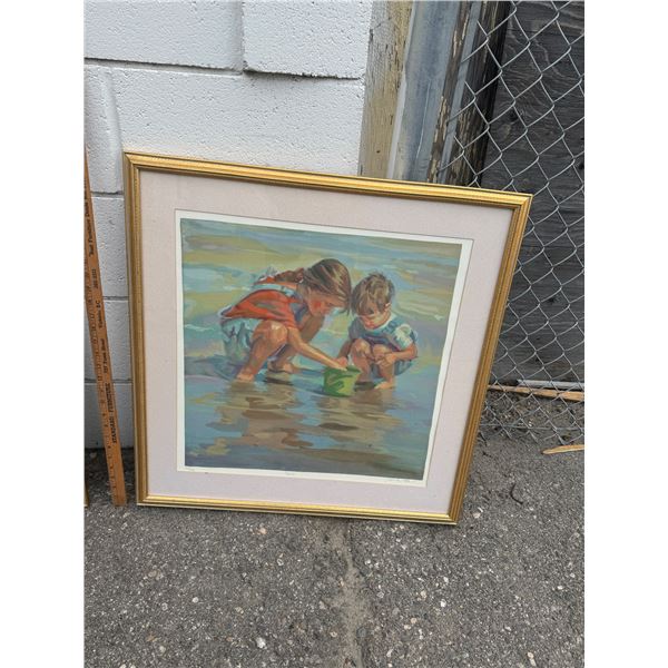 Lucelle Raad Handsigned Lithograph Titled -SNAILS- 616/650