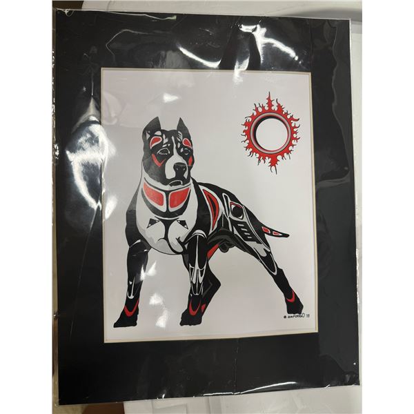 Haida dog prints April Perrin