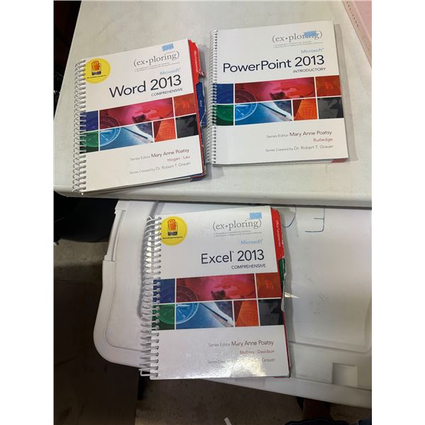 MS word/P point/excel user manuals