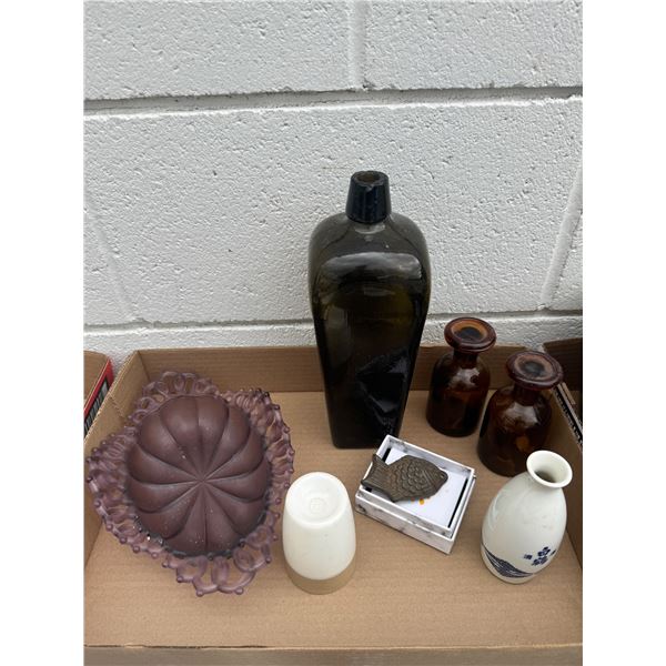 Collectible bottles and other items