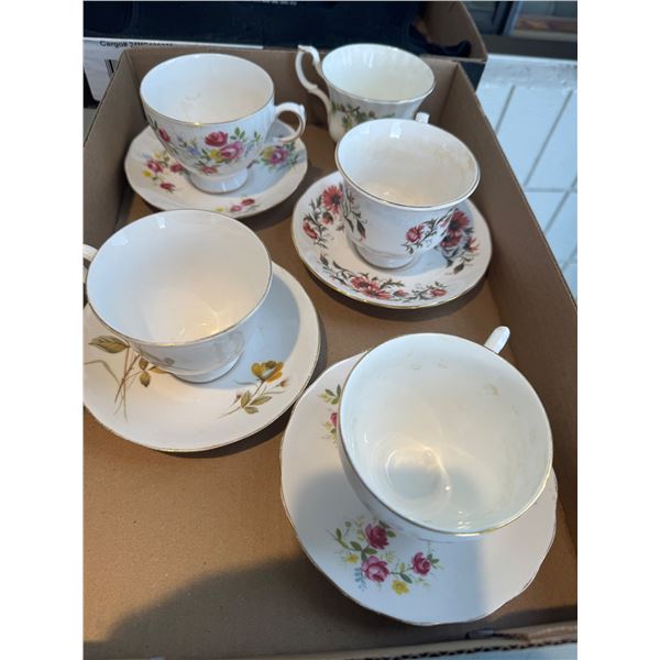 Tea cups and saucers