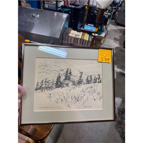 Rosalynne Haynes lakeshore Rd., Kelowna BC signed