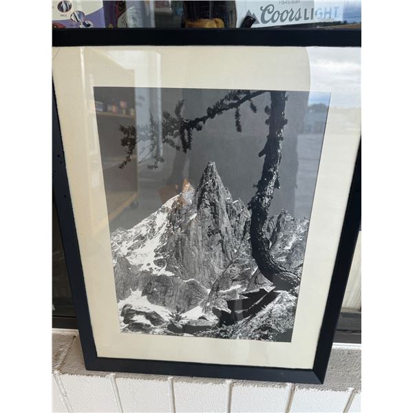 Mountain wall hanging