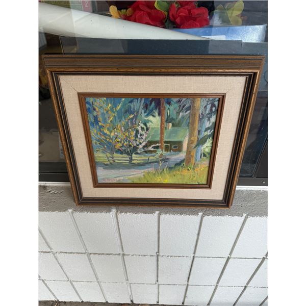 R. Haynes oil on canvas