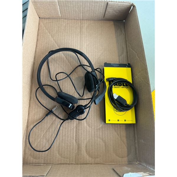 Headphones and smart watch cable