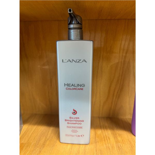 Lanza healing color, silver brightening shampoo