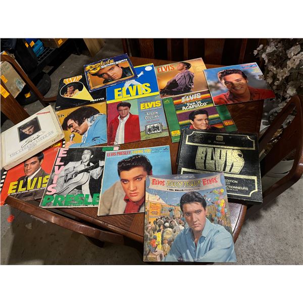 Lot of Elvis records