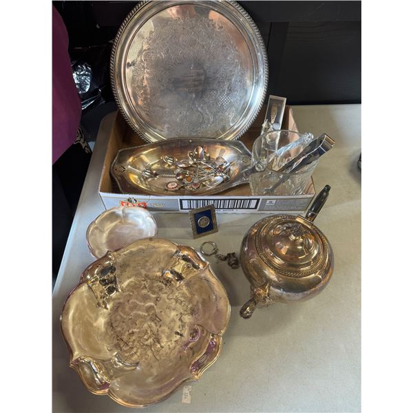 Silver plate items