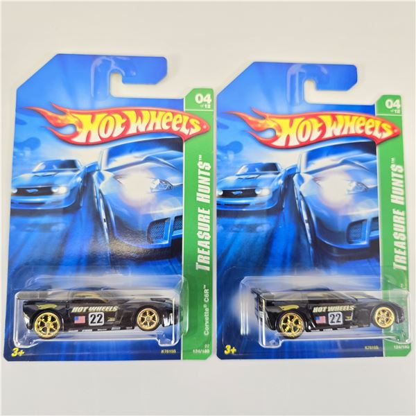 HW Treasure Hunt Corvette C6R Pair