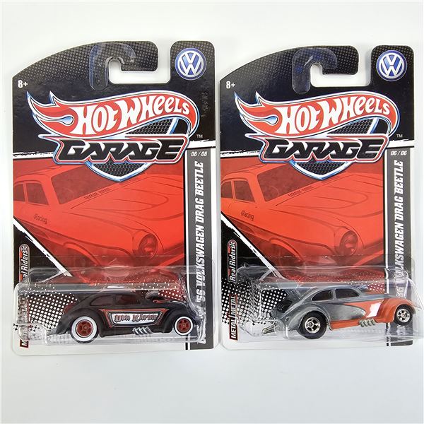 Hot Wheels Garage VW Beetle Pair