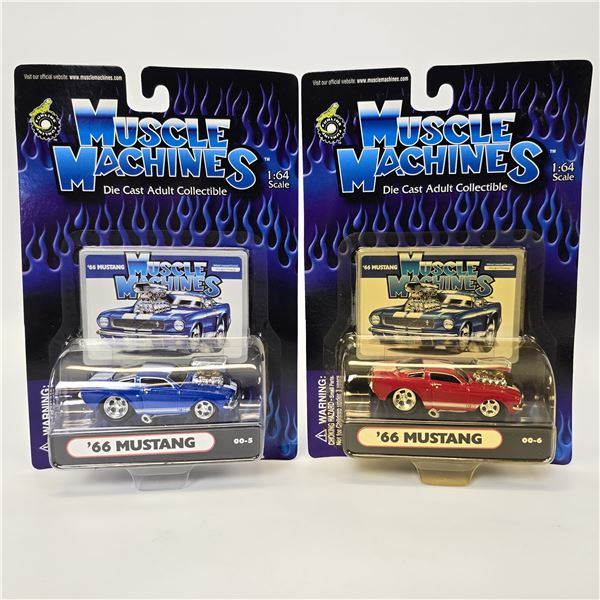 Muscle Machines Mustang Pair